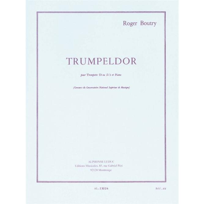 (楽譜) トランペルドール / 作曲:ロジェ・ブトリ (トランペット&ピアノ)