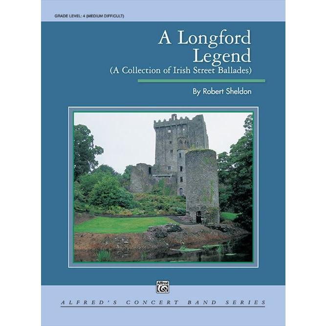 (楽譜) ロングフォードの伝説 / 作曲:ロバート・シェルドン (吹奏楽)(スコア+パート譜セット)