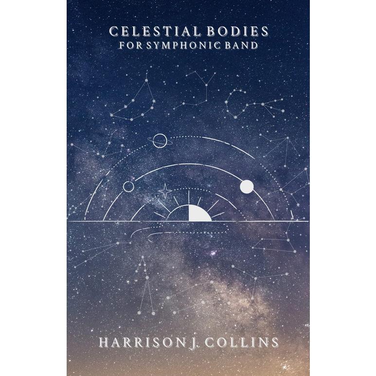 (楽譜 吹奏楽 スコア+パート譜)天体 作曲:ハリソン・J・コリンズ(Harrison J. Collins)