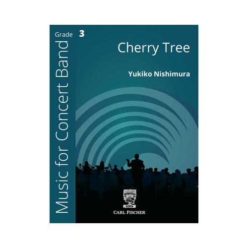 (楽譜) Cherry Tree / 作曲:西邑由記子 (吹奏楽)(スコア+パート譜セット)