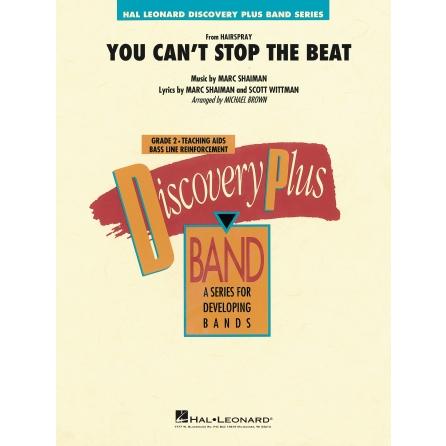 (楽譜) You Can't Stop the Beat(「ヘアスプレー」より) / 編曲:マイケル・ブラウン (吹奏楽)(スコア+パート譜セット)