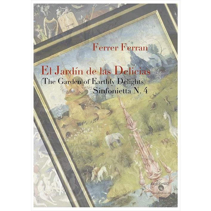 (楽譜) シンフォニエッタ第4番「快楽の園」 / 作曲:フェレール・フェラン(吹奏楽)(スコア+パート譜セット)
