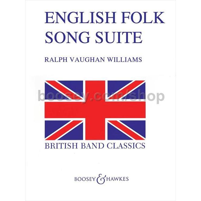 (楽譜) イギリス民謡組曲 / 作曲:レイフ・ヴォーン・ウィリアムズ (吹奏楽)(スコア+パート譜セット)