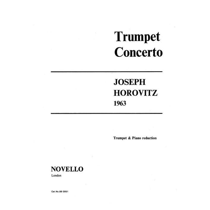 (楽譜) トランペット協奏曲 / 作曲:ジョーゼフ・ホロヴィッツ (トランペット&ピアノ)