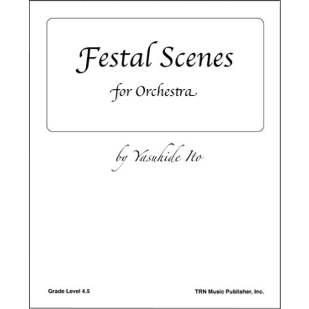 (楽譜) 抒情的「祭」(管弦楽版) / 作曲:伊藤康英 (管弦楽/オーケストラ)(スコアのみ)