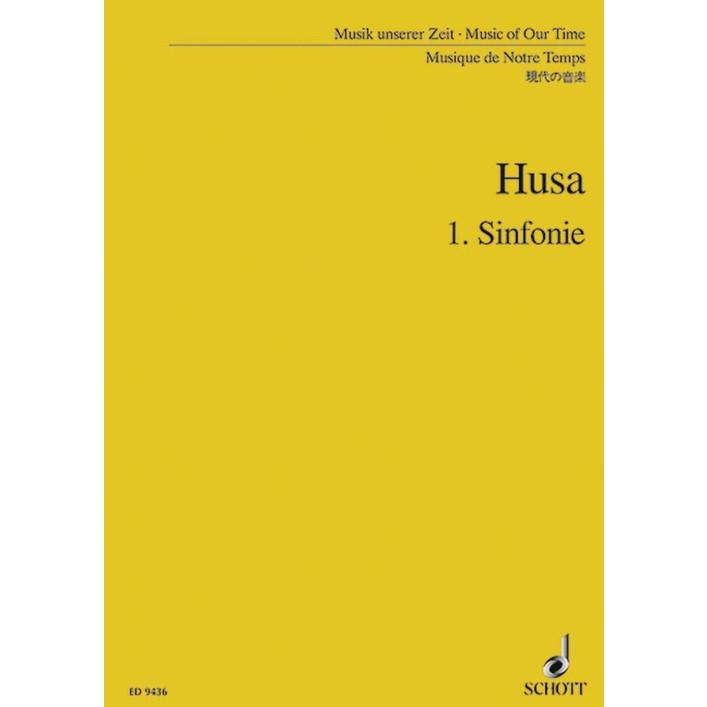 (楽譜) 交響曲第1番 / 作曲:カレル・フサ (管弦楽)(スコアのみ)
