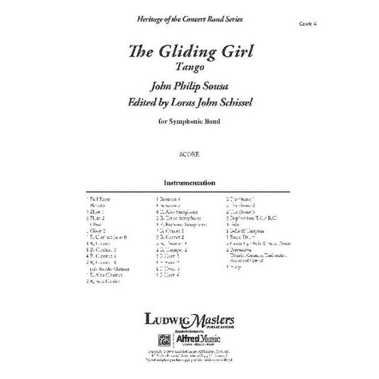 (楽譜) グライディング・ガール / 作曲：ジョン・フィリップ・スーザ　編曲：ローラス・ジョン・シッセル (吹奏楽)(スコアのみ)