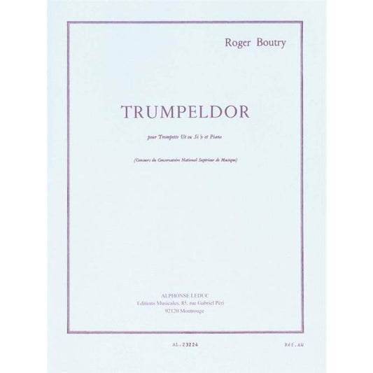 (楽譜) トランペルドール / 作曲：ロジェ・ブトリ (トランペット＆ピアノ)