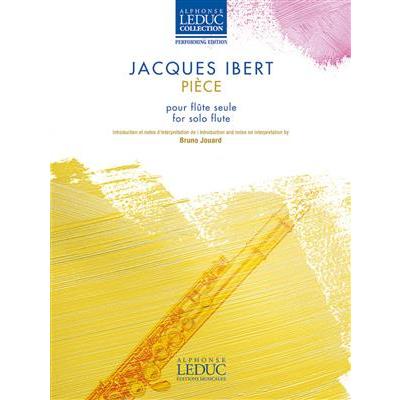 (楽譜) フルート独奏のための小品 / 作曲：ジャック・イベール (フルート)
