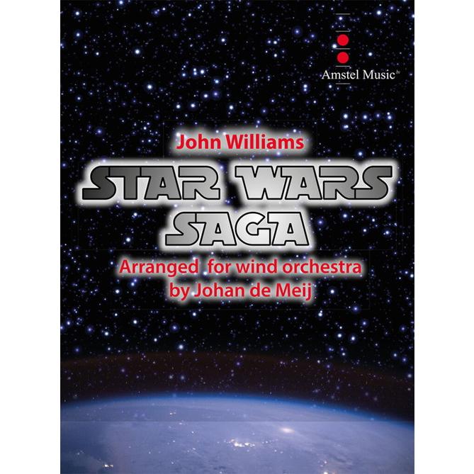 (楽譜) スター・ウォーズ・サーガ / 作曲：ジョン・ウィリアムズ　編曲：ヨハン・デメイ (吹奏楽)(フルスコアのみ)