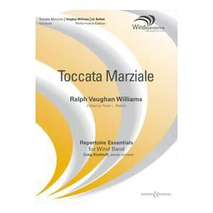 (楽譜) トッカータ・マルツィアーレ / 作曲：レイフ・ヴォーン・ウィリアムズ　編曲：フランク・バッティスティ (吹奏楽)(スコア+パート譜セット)