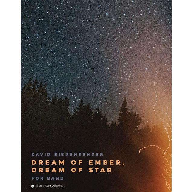 (楽譜) 琥珀の夢、星の夢 / 作曲：デヴィッド・ビーデンベンダー (吹奏楽)(スコア+パート譜セット)