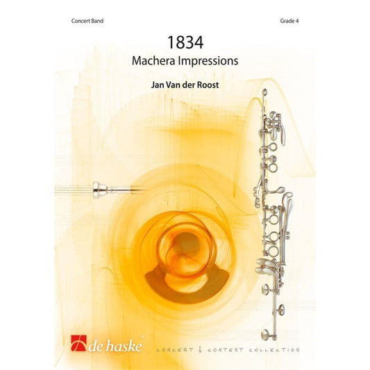 (楽譜) 1834：マケラの印象 / 作曲：ヤン・ヴァンデルロースト (吹奏楽)(フルスコアのみ)