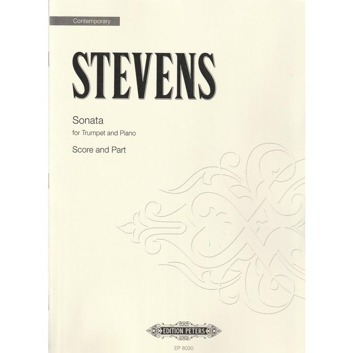 (楽譜) トランペット・ソナタ / 作曲：ホールジー・スティーヴンス (トランペット＆ピアノ)