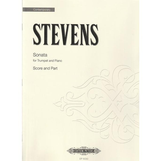 (楽譜) トランペット・ソナタ / 作曲：ホールジー・スティーヴンス (トランペット＆ピアノ)