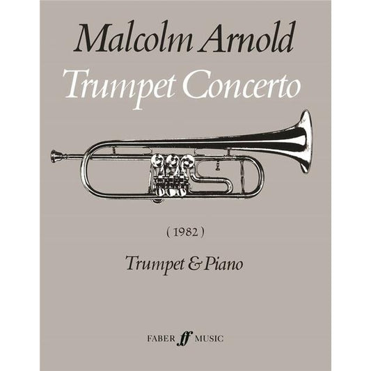 (楽譜) トランペット協奏曲 / 作曲：マルコム・アーノルド (トランペット＆ピアノ)