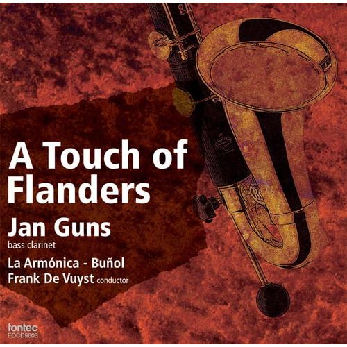 (CD) フランダースの風　バスクラリネットのための作品集 / 演奏：ヤン・ギュンス (バス・クラリネット、吹奏楽)