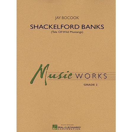 (楽譜) シャッケルフォード・バンクス（野生のマスタングの物語） / 作曲：ジェイ・ボクック (吹奏楽)(スコア+パート譜セット)