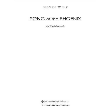 （楽譜 吹奏楽 スコアのみ）不死鳥の歌　作曲：ケヴィン・ウィルト
