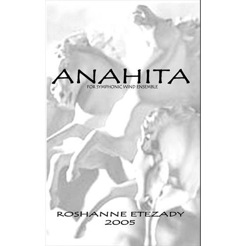 (楽譜) アナヒタ / 作曲：ロシャンヌ・エテザディ (吹奏楽)(スコア+パート譜セット)