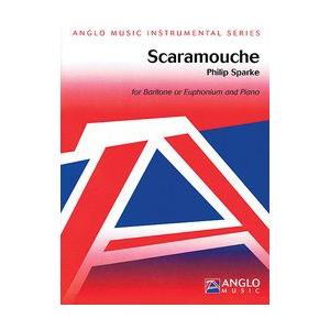 (楽譜) スカラムーシュ / 作曲：フィリップ・スパーク (バリトン or ユーフォニアム＆ピアノ)(スコア+パート譜セット)