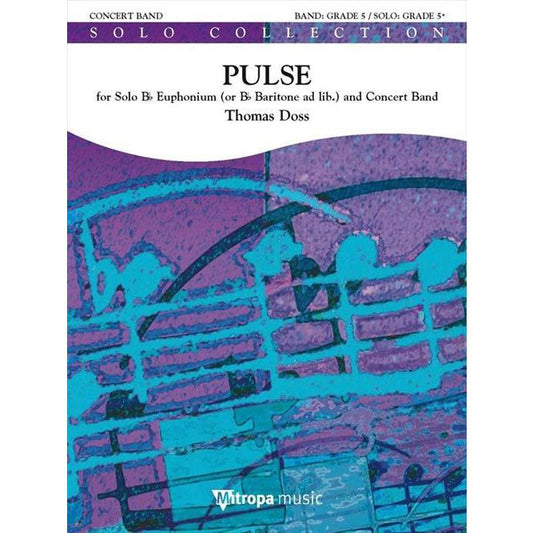 (楽譜) ユーフォニアム協奏曲「パルス」 / 作曲：トーマス・ドス (吹奏楽)(スコア+パート譜セット)