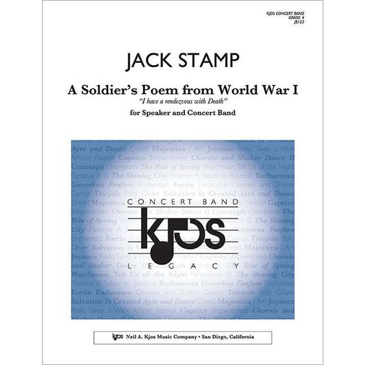 (楽譜) 第一次世界大戦の兵士の詩 / 作曲：ジャック・スタンプ (吹奏楽)(スコア+パート譜セット)