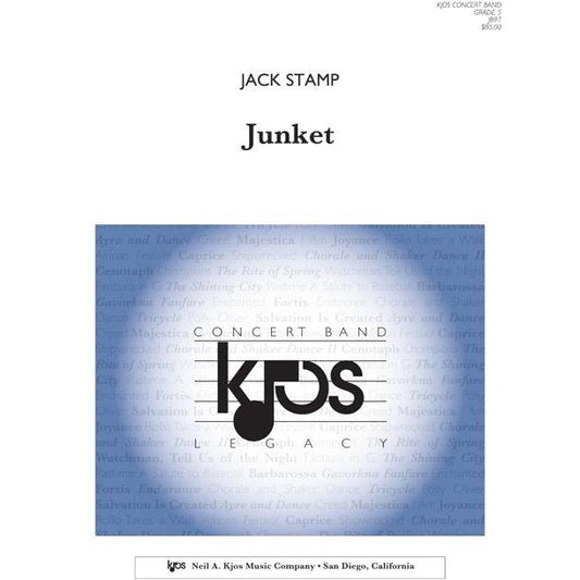 (楽譜) ジャンケット / 作曲：ジャック・スタンプ (吹奏楽)(スコア+パート譜セット)