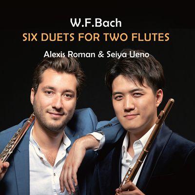 (CD) ヴィルヘルム・フリーデマン・バッハ：2本のフルートのための6つの二重奏曲 / 演奏：上野 星矢、アレキシ・ロマン (フルート)