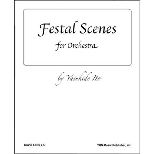 (楽譜) 抒情的「祭」（管弦楽版） / 作曲：伊藤康英 (管弦楽/オーケストラ)(スコアのみ)