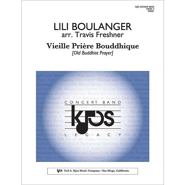 (楽譜) 古い仏教徒の祈り / 作曲：リリ・ブーランジェ　編曲：トラヴィス・フレッシュナー (吹奏楽)(スコア+パート譜セット)